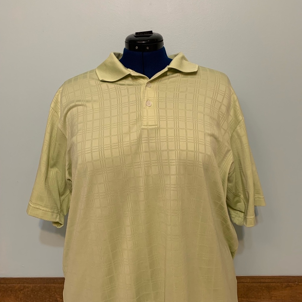 Adidas Climacool Lime Green Polo Men’s (L)